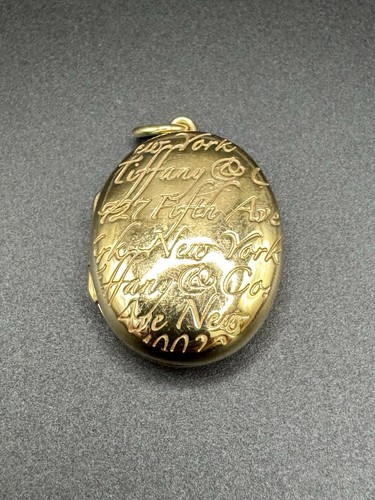 Tiffany 14k yellow - gold, notes