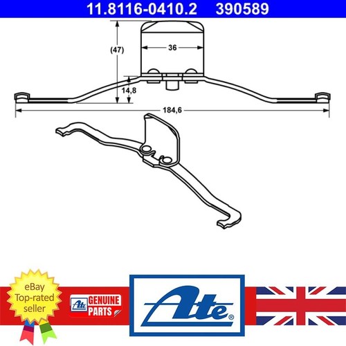 Brake caliper spring for - spring,