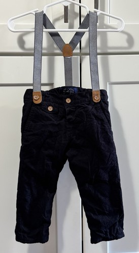 Mayoral corduroy black pants - black,