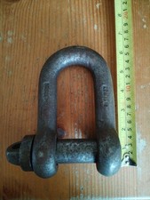 ⚡LARGE DEE SHACKLE 3.75T  CE MARKED LIFTING PULLING TOWING CAR WORKSHOP 336/27