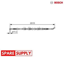 CABLE, PARKING BRAKE FOR VW