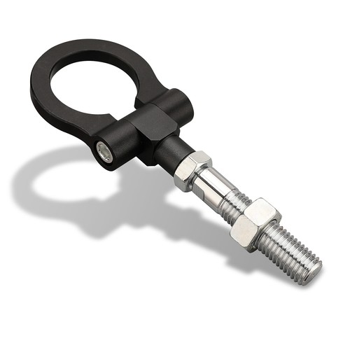 Black folding ring bumper - black, tow