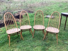 4 x ercol dining chairs