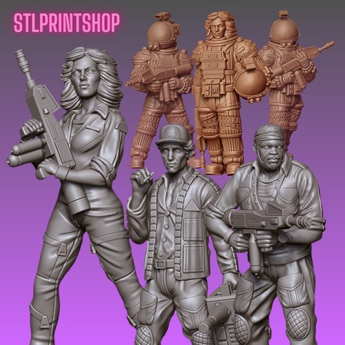 Alien nostromo crew ripley - -,