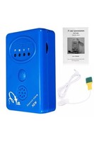 Adult Baby Bedwetting Enuresis Urine Bed Wetting Alarm +Sensor With Clamp Blue