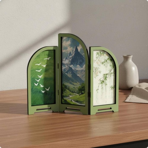 Foldable acrylic screen - foldable,