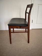 Vintage / antique Mid-Century Rosewood Dining Chairs 1960s, from Heals, London