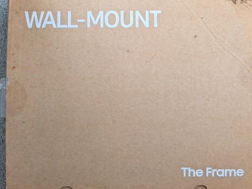 Wall mount the frame - wall,