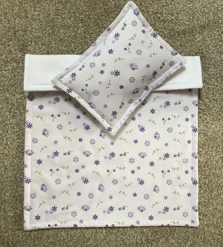 Handmade dolls pram cot - handmade,