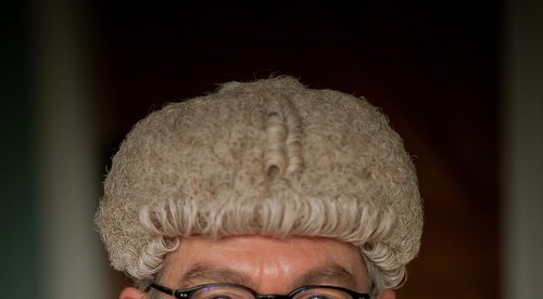 Judges bench wig - judges,