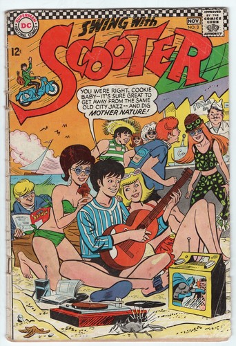 Swing with scooter - swing,