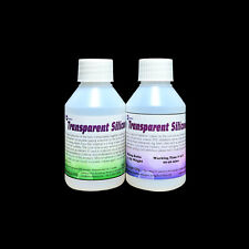 Transparent Clear Silicone Moulding Rubber 250g Kit