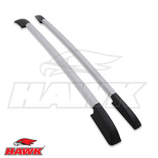 SILVER ROOF RAILS RACK STORAGE