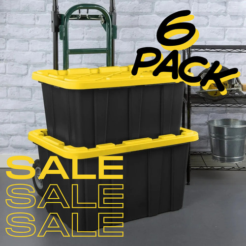 Large storage bins gallon - storage, 27