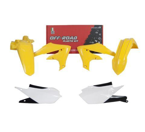 Tech yellow plastic kit 4 - plastic, kit/4