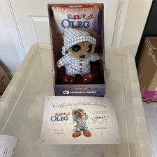 Sleepy Oleg Ltd Edition Meerkat Soft Toy Compare The Market BNIB & Certificate