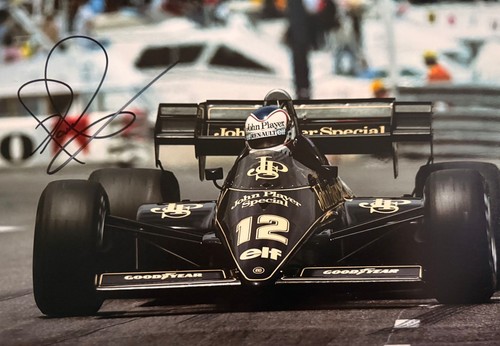 Nigel mansell hand signed - nigel,