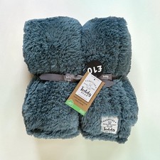 Dunelm teddy bear fleece throw - teddy,