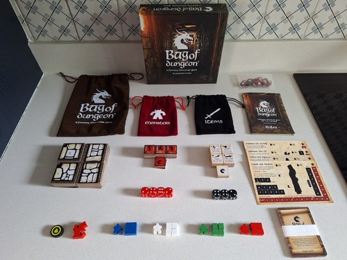 Bag dungeon fantasy board - of,