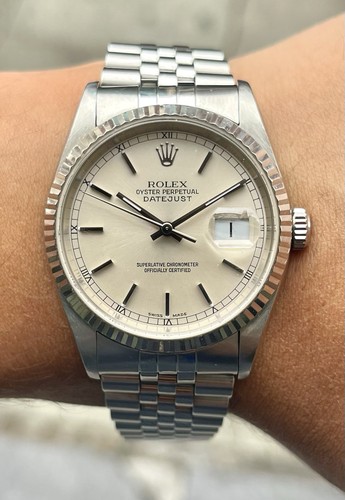 Rolex datejust stainless - rolex, 36
