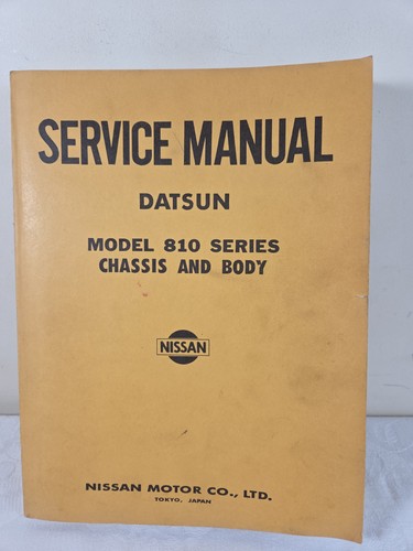Datsun service manual - , model