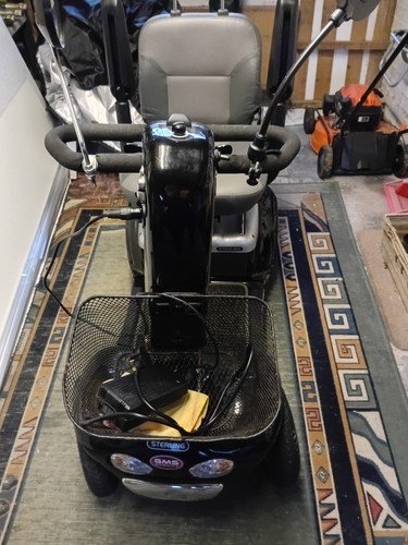 Black mobility scooter - black,