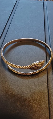 Snake bangle silver - snake,