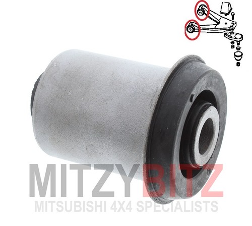 Rear upper suspension - upper,