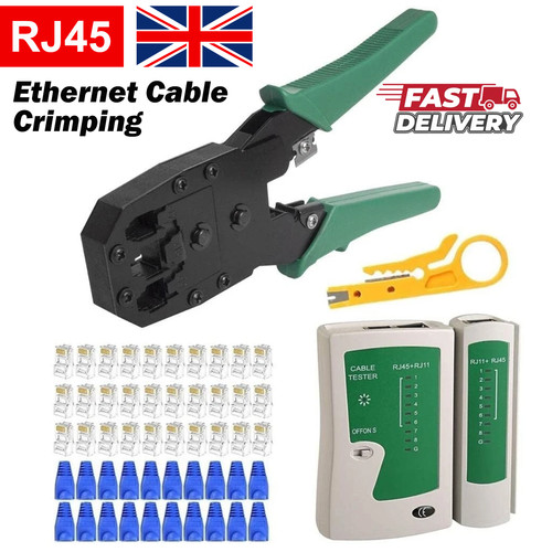 Complete rj45 network - complete, tool