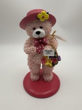 Regency Fine Arts Thoughtful Bears “Thank You” Collectable Rare Figure