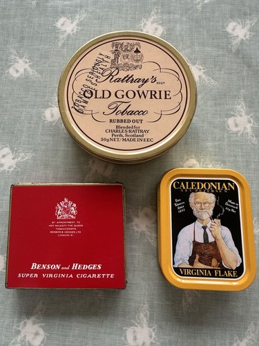 Tins empty old virginia - empty,