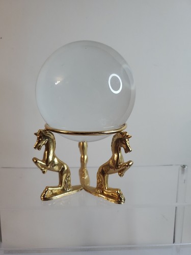 Vintage crystal ball - vintage,