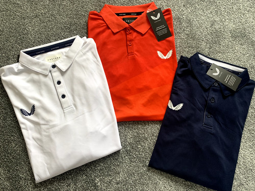 Castore golf shirts various - golf,