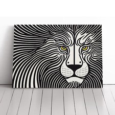 Celebrated Abstract Lion