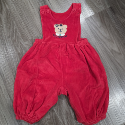 Vtg baby gosh oshkosh red - vtg,