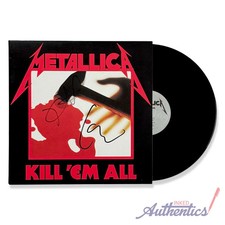 Metallica Signed Autographed