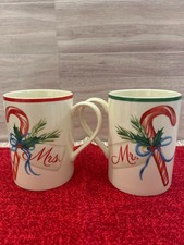 Lenox Holiday Porcelain "MR &