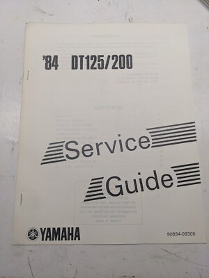 Yamaha service guide - yamaha,