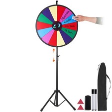 VEVOR 24" Spinning Prize Wheel