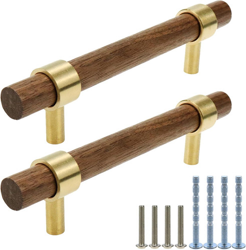 Drawer 140mm pulls brass - 5.51"/140mm,