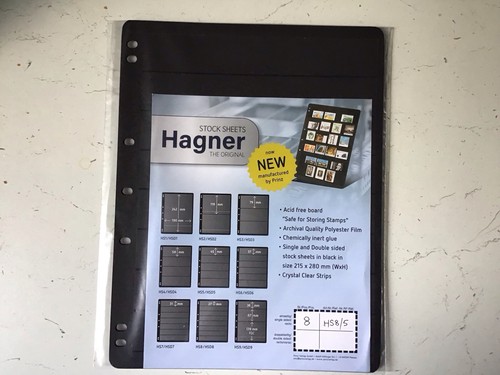 Hagner stamp stock sheets - stock,