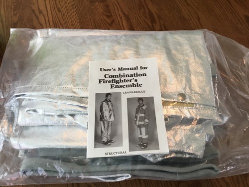 Aluminized firefighter suit - aluminized,