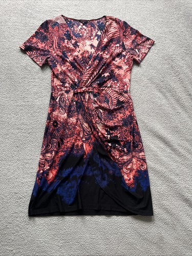Stella morgan midi pink blue - morgan, &