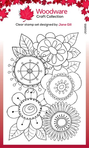 Woodware clear stamp jane gill - stamp,