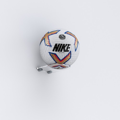 Acrylic football display - football,