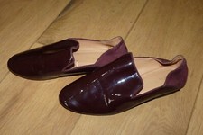 Zara Women’s Burgundy Patent