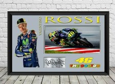 Valentino Rossi Signed Photo