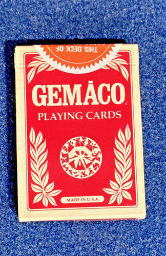 Gemaco playing cards - cards-, used