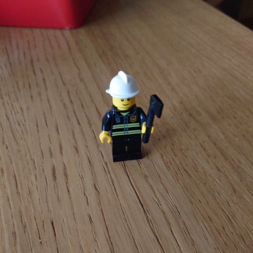 Lego firefighter minifigure - lego,
