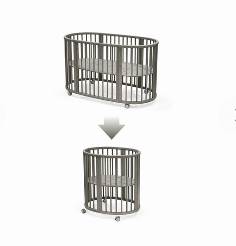 Stokke sleepi bed grey - sleepi, 0-6